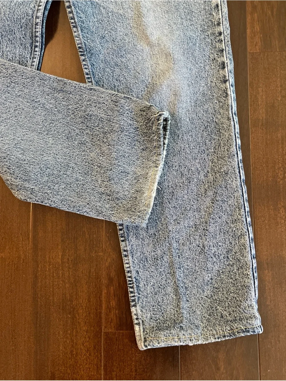 Relaxed Light Wash Men’s Jeans - Casual Straight Fit